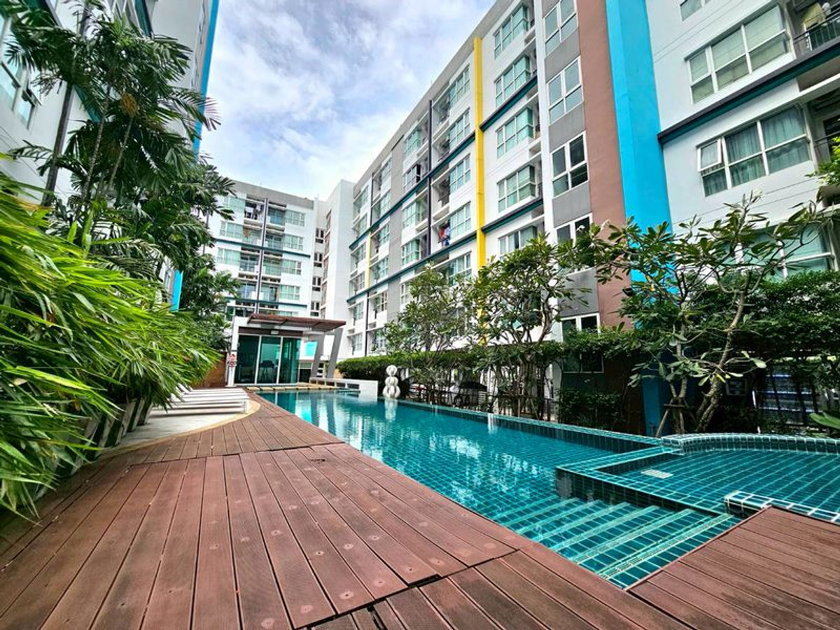 ขายคอนโดพัฒนาการ ศรีนครินทร์ : ขาย คอนโด Aspire ศรีนครินทร์ (ห้องมุม) 1 ห้องนอน 28.93 ตร.ม. ชั้น 7 หลังซีคอนสแควร์​ ศรีนครินทร์ 49 แขวงหนองบอน เขตประเวศ กรุงเทพมหานคร