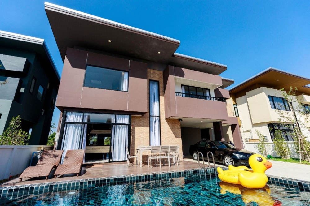 For RentHouseChiang Mai : Luxury house for rent with private pool good location near by 10 min to Payap University, No.12H398