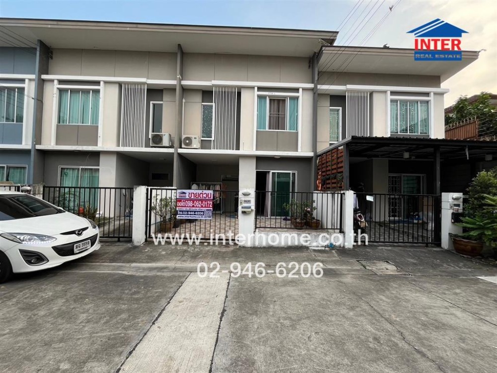ขายทาวน์โฮมนวมินทร์ รามอินทรา : ทาวน์เฮ้าส์ 2 ชั้น 18.7 ตร.ว. หมู่บ้านพฤกษาวิลล์55/2 วงแหวน-รามอินทรา ใกล้ตลาดกีบหมู ซอยสุเหร่าคลองหนึ่ง ซอย13 ถนนรามอินทรา เขตคลองสามวา กรุงเทพมหานคร