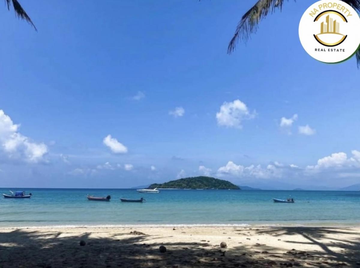 ขายที่ดินตราด : ขายที่ดิน มีชายหาดติดทะเล เกาะหมาก จ. ตราด เนื้อที่ 29-3-12 ไร่  มีน้ำและไฟฟ้าพร้อม
