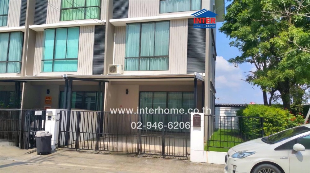 For SaleTownhomeSeri Thai, Ramkhamhaeng Nida : 3-story townhome, 30.5 sq.w., Pruksa Village, 81 Ramkhamhaeng-Seri Thai, Soi Serithai 81, Serithai Road, Khan Na Yao District, Bangkok
