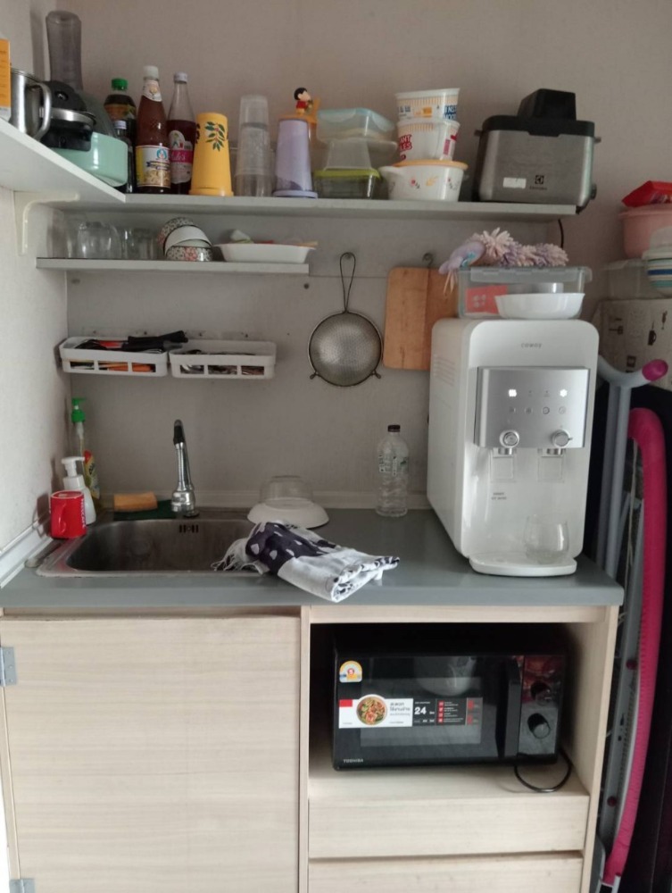 For SaleCondoRama9, Petchburi, RCA : S-PAR174  For sale, Plum condo Ramkhamhaeng Station, 9th floor, 26 sqm. 2.35 million, 064-959-8900