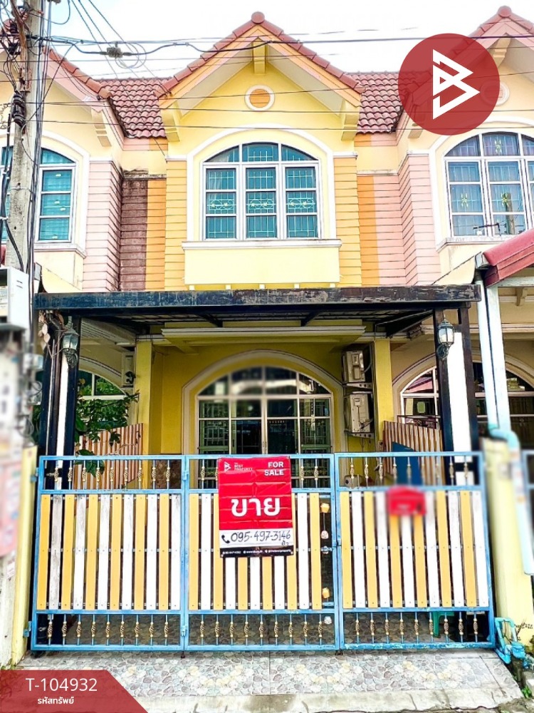 ขายทาวน์โฮมนนทบุรี บางใหญ่ บางบัวทอง : ขายทาวน์เฮ้าส์ 2 ชั้น หมู่บ้านเหนือฟ้าพลัส บางบัวทอง นนทบุรี
