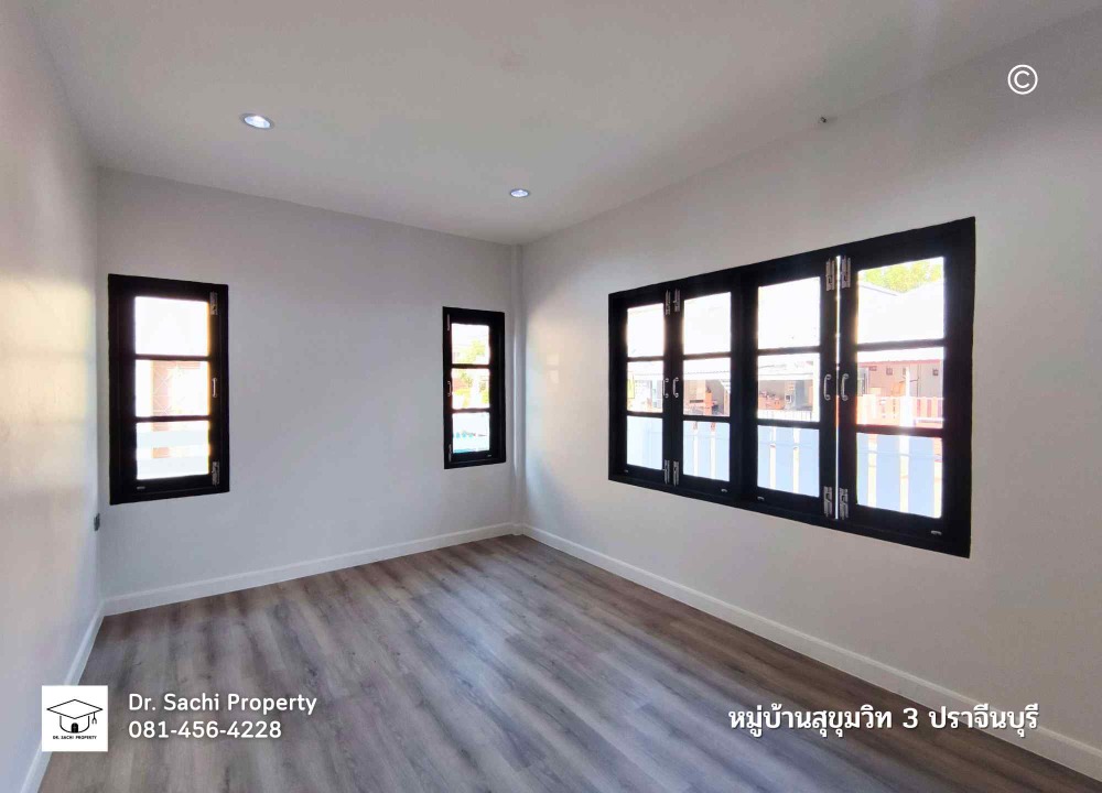 For SaleHousePrachin Buri : Detached house, new renovated near the clock 304, Rojana Prachinburi