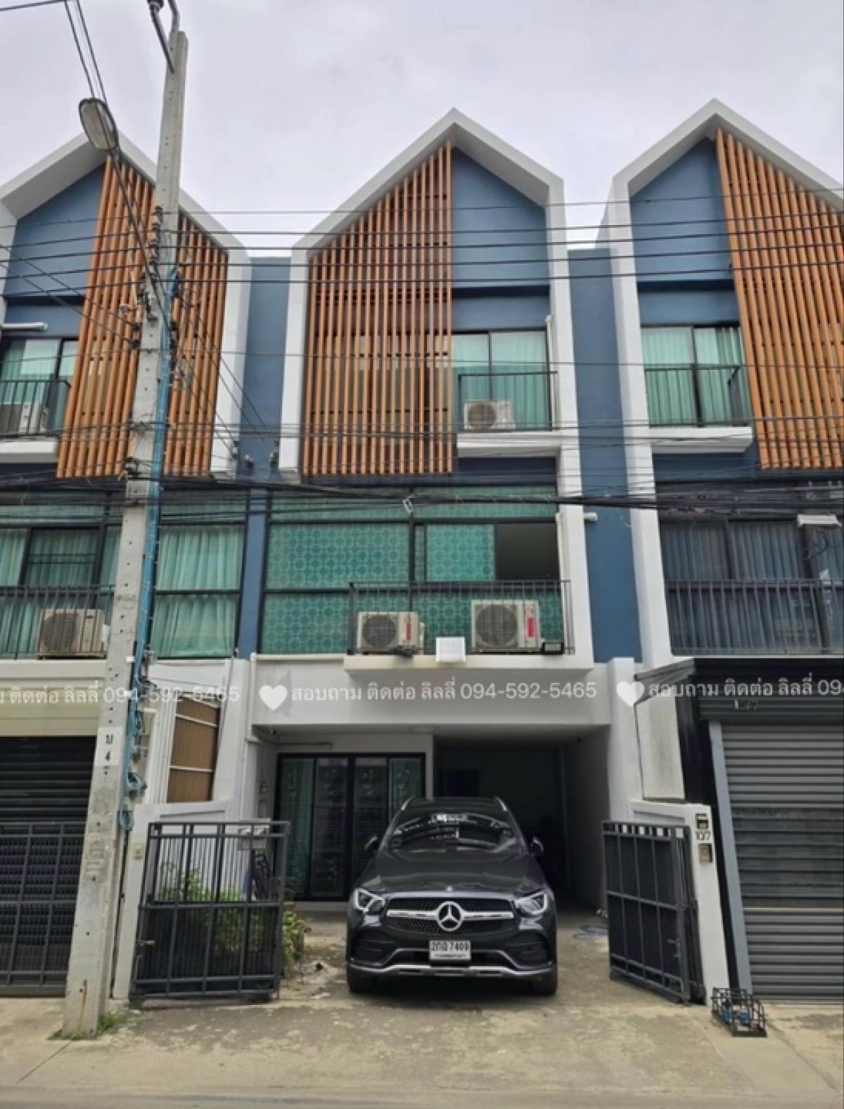 ให้เช่าทาวน์โฮมบางนา แบริ่ง ลาซาล : 📣📣 ให้ เช่าบ้าน 3 ชั้น / ทาวน์โฮม Office ใกล้ bts แบริ่ง 350 ม. 🚝 ทำออฟฟิส ร้านค้าได้
