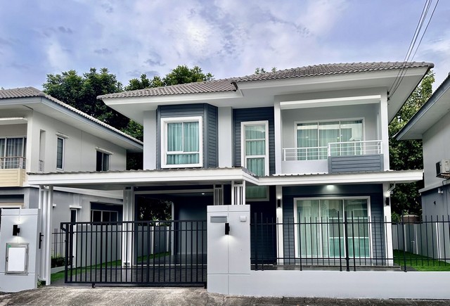 ขายบ้านวิภาวดี ดอนเมือง หลักสี่ : ขายบ้าน พฤกษาซีนเนอรี่ ดอนเมือง 39ตรว 3นอน 2น้ำ ติดสวน พร้อมอยู่
