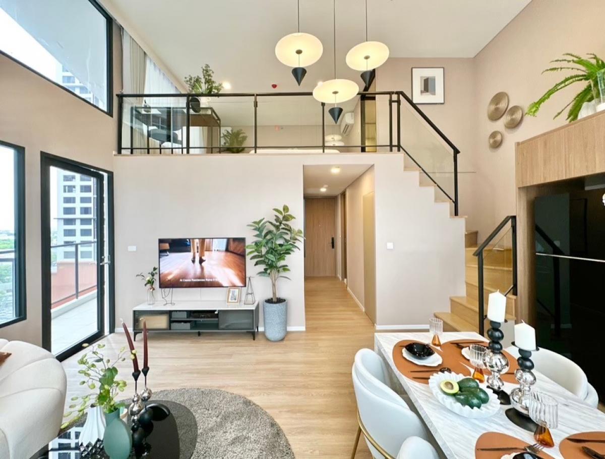 For SaleCondoRama9, Petchburi, RCA : 🌟 Siamese Rama9 (Landmark@MRTA Station)- 72 sqm. 2 bedrooms, 2 water, only 9 million 𝟎𝟔𝟒-𝟕𝟗𝟒𝟒𝟐𝟔𝟑 (Khun Nam)