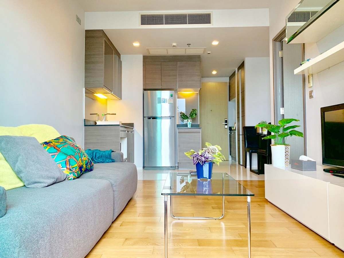ให้เช่าคอนโดสุขุมวิท อโศก ทองหล่อ : (ปล่อยเช่า) คอนโด Keyne by Sansiri  I 1-BR ห้องสวย เฟอร์+เครื่องใช้ไฟฟ้าครบ ใกล้ 🚆BTS ทองหล่อ
