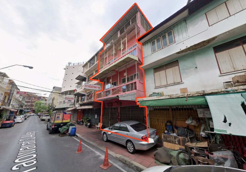 For SaleShop HouseYaowarat, Banglamphu : 4 -storey Building, near Chinatown, Somitwet Hospital