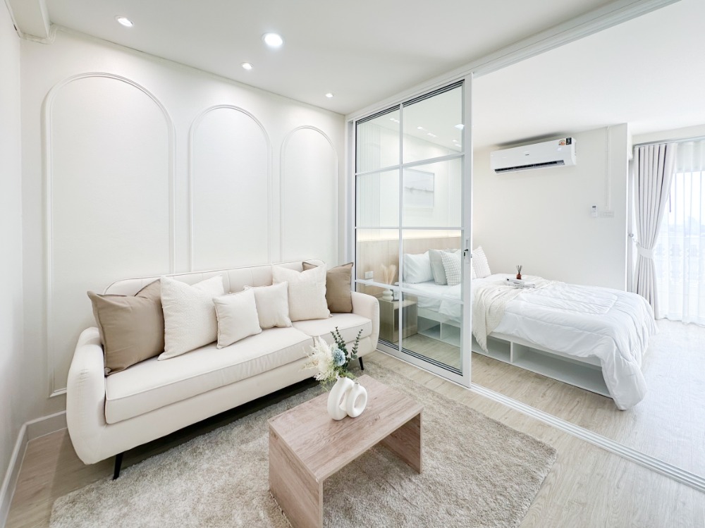 For SaleCondoRatchadapisek, Huaikwang, Suttisan : Regent, Town, Ratchada, beautiful room, built -in with all new furniture