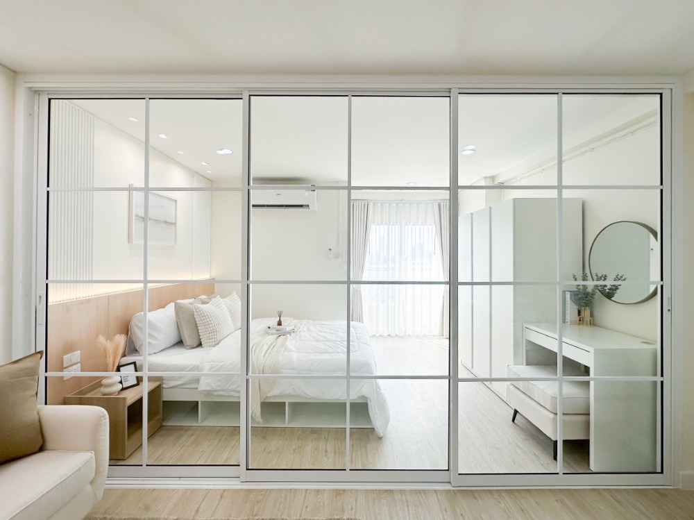 For SaleCondoRatchadapisek, Huaikwang, Suttisan : Regent, Town, Ratchada, beautiful room, built -in with all new furniture