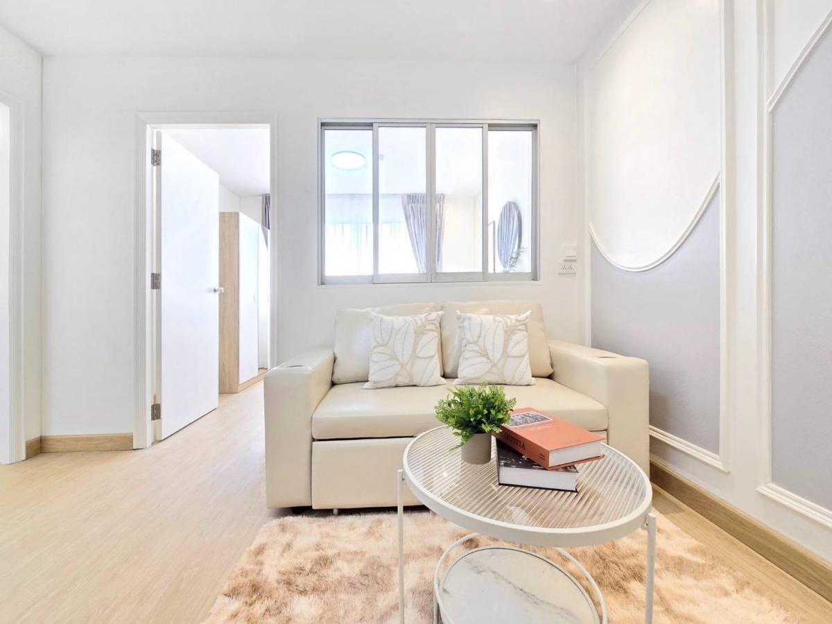 For SaleCondoLadprao101, Happy Land, The Mall Bang Kapi : 😲 Looking for a condo at All functions Big room feel Barrier is comfortable, not uncomfortable, good location, the front building does not have to walk far!  Must be here! 🏡 Lumpini Center Nawamin