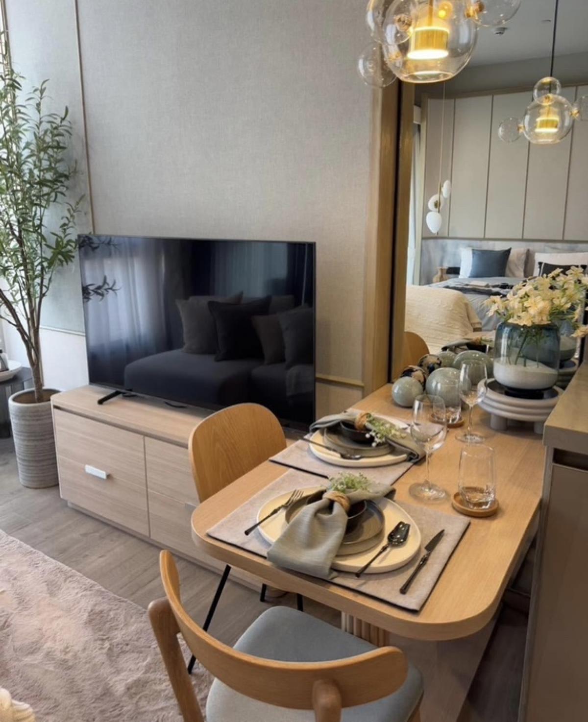 For RentCondoLadprao, Central Ladprao : ⭐️ (A0120) For Rent 🏢The Crest Park Residences 1 Bedroom 1 Bathroom30K Per Month