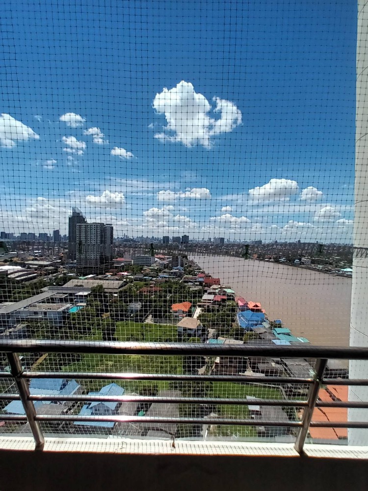 For RentCondoRattanathibet, Sanambinna : View of the Chao Phraya River, near the Purple Line, near Central Rattanathibet