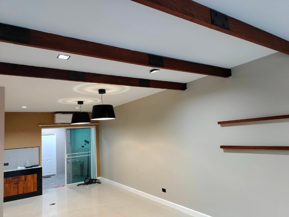 For SaleTownhomePattanakan, Srinakarin : S-THTAR101 Townhouse for sale, Town Avenue Rama 9, size 25.60 sq wa., 3 floors, usable area 165 sq m., 3 bedrooms, 3 bathrooms, 4.83 million, 064-959-8900