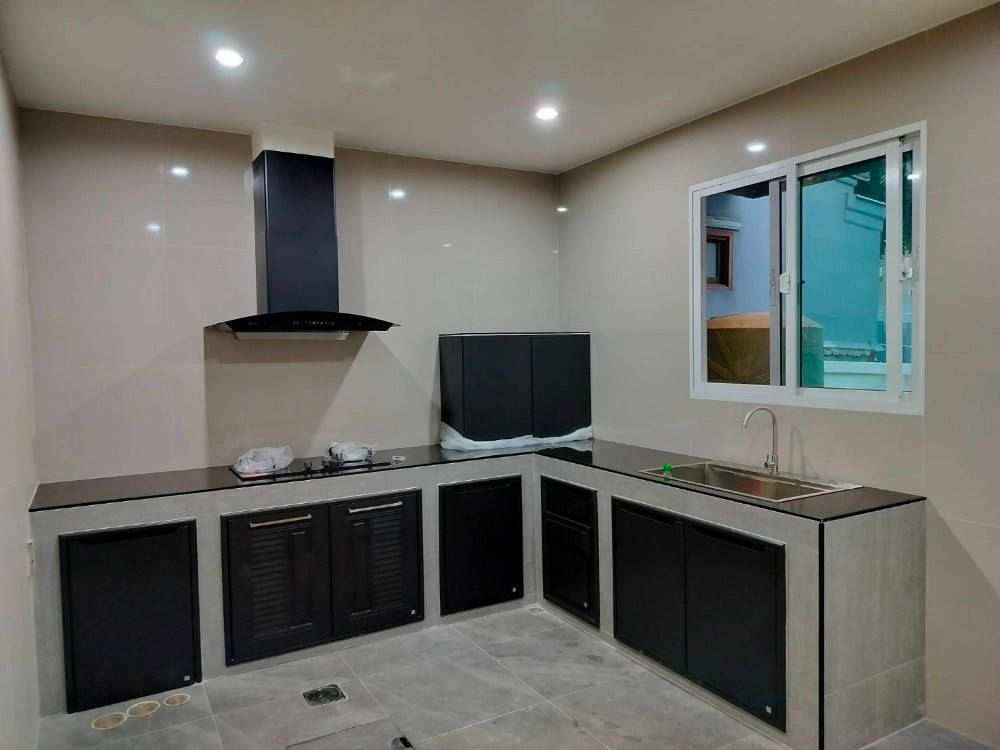 For SaleTownhomePattanakan, Srinakarin : S-THTAR101 Townhouse for sale, Town Avenue Rama 9, size 25.60 sq wa., 3 floors, usable area 165 sq m., 3 bedrooms, 3 bathrooms, 4.83 million, 064-959-8900