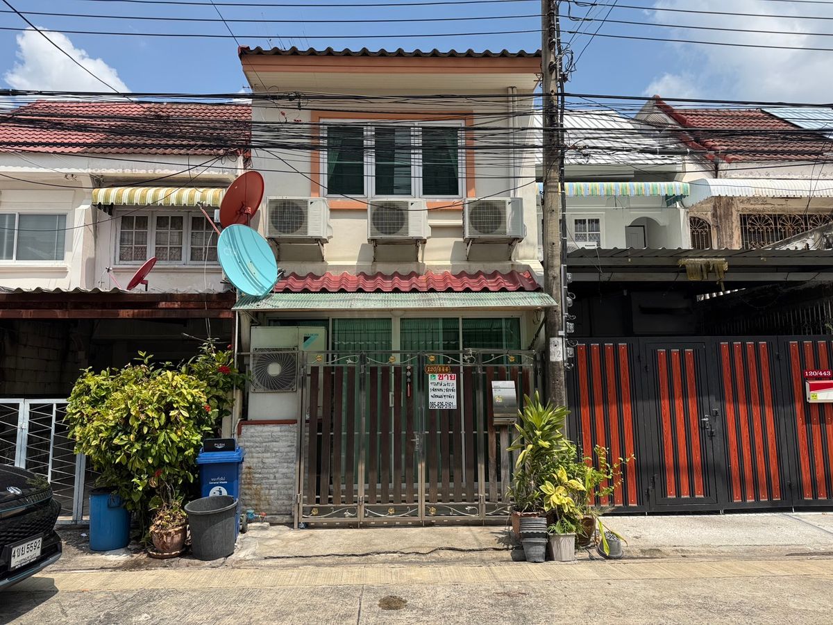 ขายบ้านอ่อนนุช อุดมสุข : ขายทาวน์เฮ้าส์ หมู่บ้านมณียาวิลล์