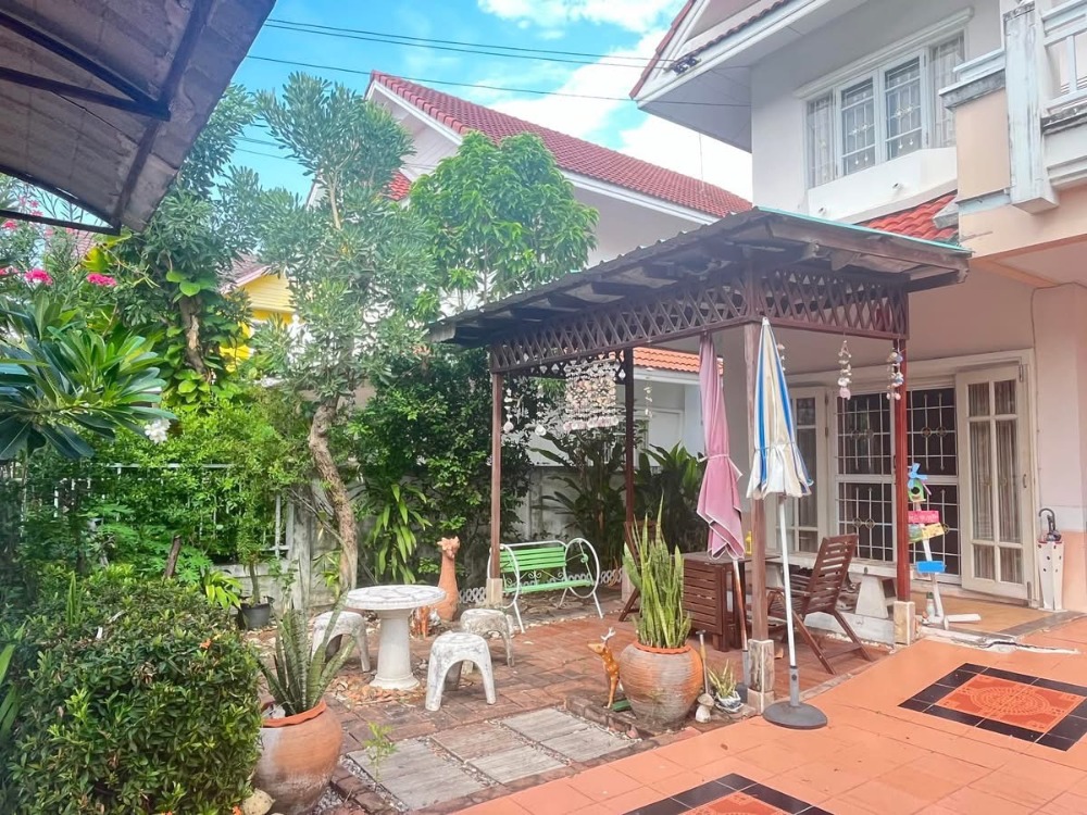For SaleHouseMin Buri, Romklao : Parkway Chalet Ramkhamhaeng / 3 Bedrooms (Sale), Parkway Chalet Ramkhamhaeng / 3 Bedrooms (SALE) Dear092