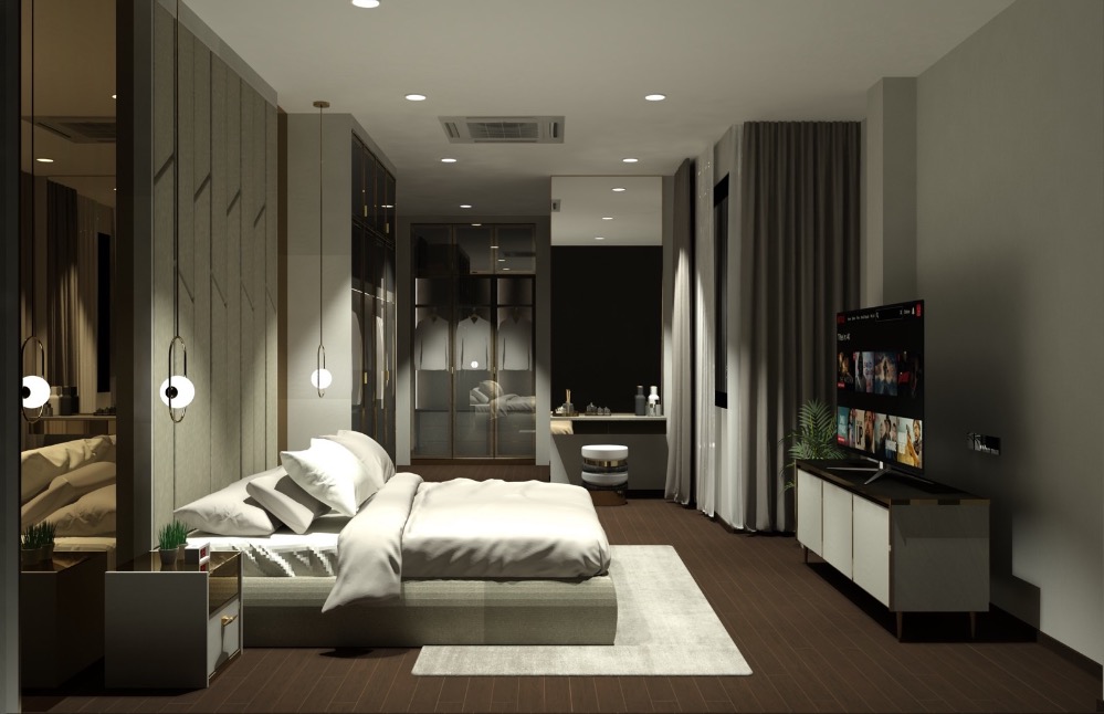 For RentHousePattanakan, Srinakarin : The Gentry Pattakarn 2 4 bedrooms 5 bathrooms