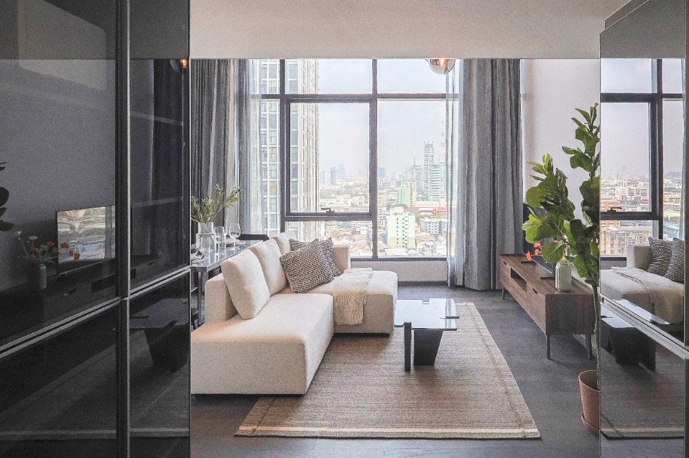 For RentCondoRatchathewi,Phayathai : For Rent CONT CONER RATCHATHEWI 12A Floor. The new room is decorated in the north.