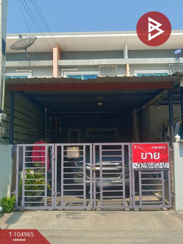 For SaleTownhomeChachoengsao : Townhouse for sale Sirarom Plus Wellgrow Village, Chachoengsao