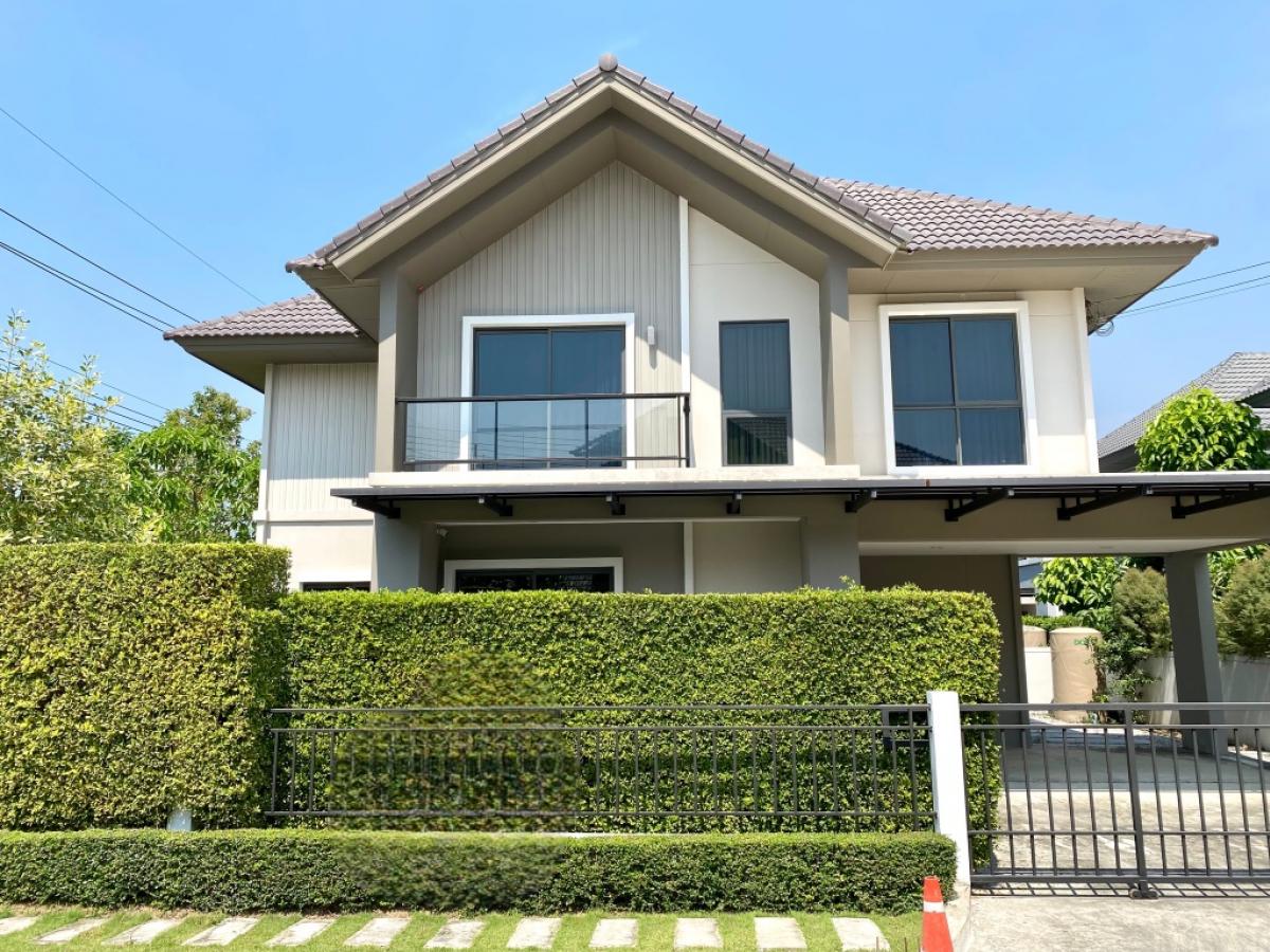 ขายบ้านพุทธมณฑล ศาลายา : ขายบ้านเดี่ยวหลังมุมนอก 🏡 PAVE ปิ่นเกล้า-ศาลายา ราคาดีขนาด size กลาง 60 ตร.วา