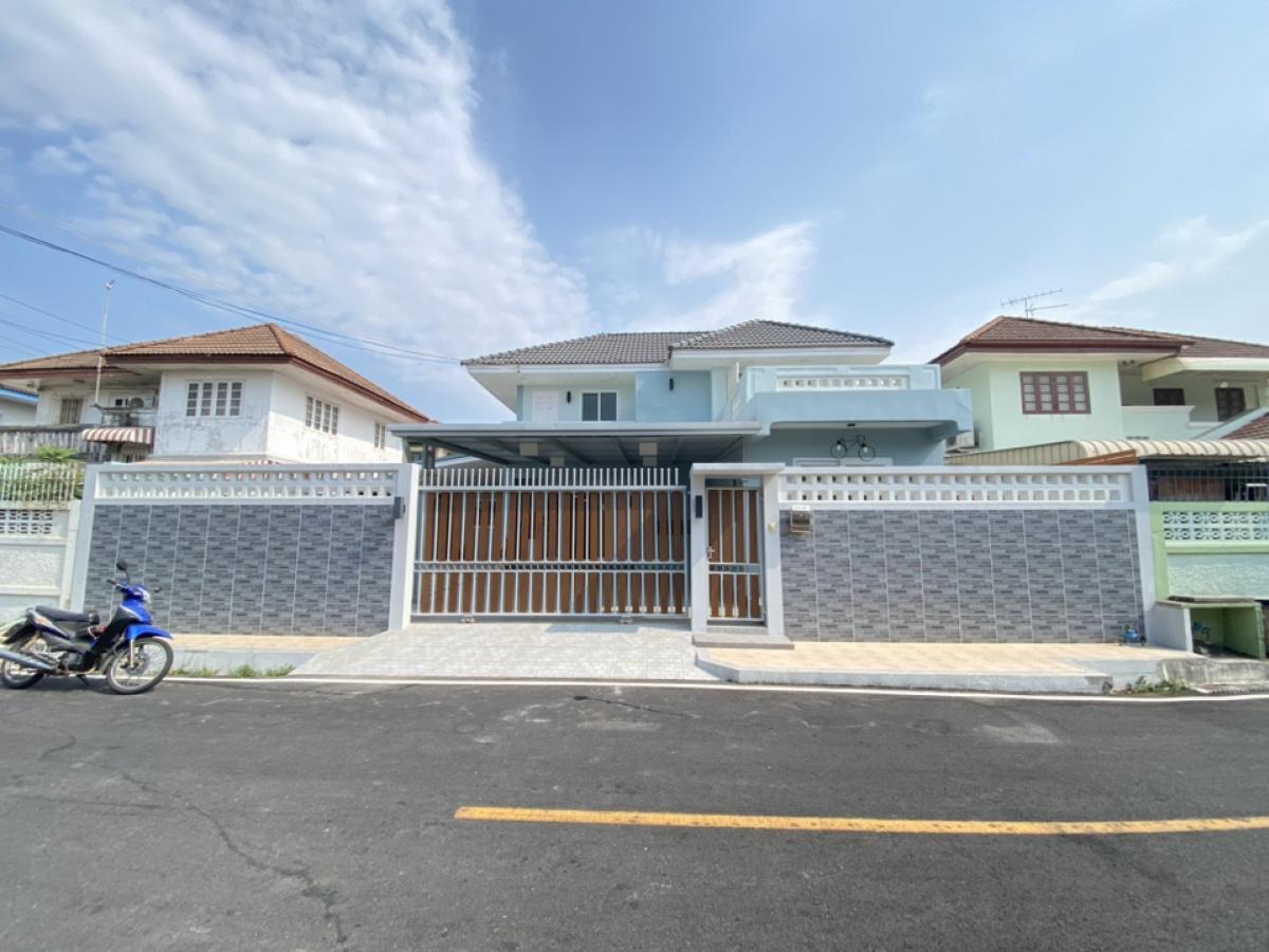 For SaleHouseNonthaburi, Bang Yai, Bangbuathong : 2 storey detached house for sale, Bua Thong 2 Village, Bang Bua Thong - Kanchanaphisek Road, next to the Bang Phai Canal