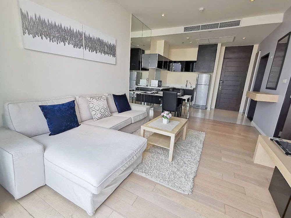 ให้เช่าคอนโดสุขุมวิท อโศก ทองหล่อ : For Rent Eight thonglor 1bed size 55 sq.m.F/F Ready to move in