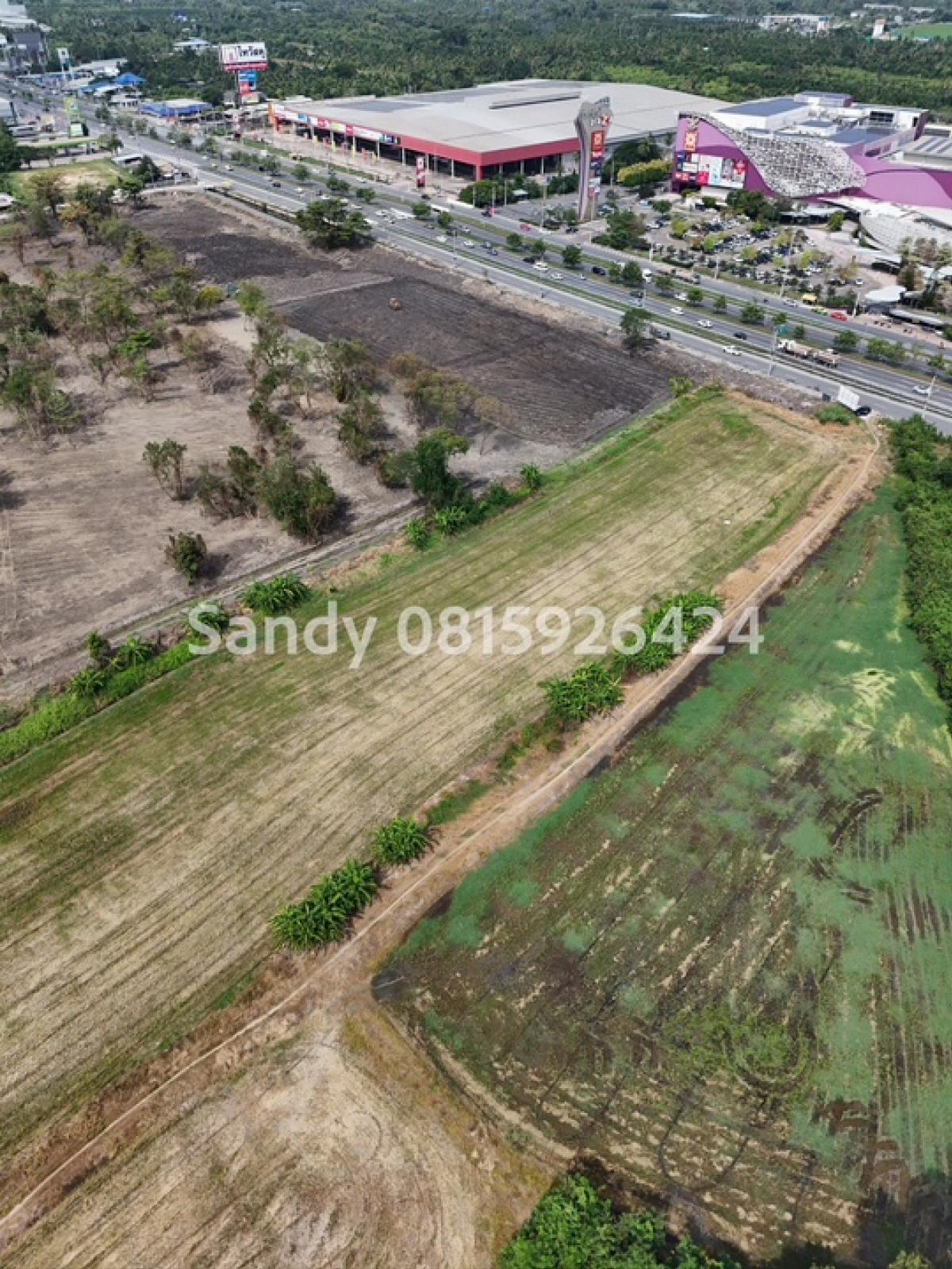 ขายที่ดินพุทธมณฑล ศาลายา : ที่ดินเปล่า ตรงข้ามเซ็นทรัลศาลายา ติดถนนบรมราชชนนี  ฝั่งขาออกจากกรุงเทพ