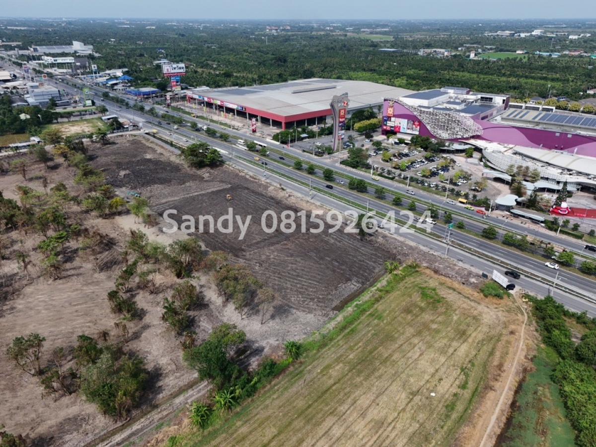 ขายที่ดินพุทธมณฑล ศาลายา : ที่ดินเปล่า ตรงข้ามเซ็นทรัลศาลายา ติดถนนบรมราชชนนี  ฝั่งขาออกจากกรุงเทพ