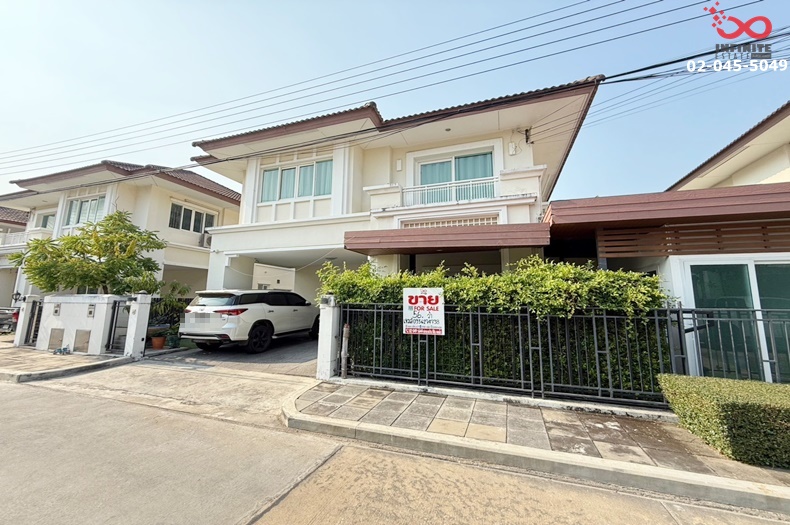 For SaleHouseNawamin, Ramindra : 2 storey detached house for sale 56 square wah, The Sente Ram Inthra, Ram Inthra Road