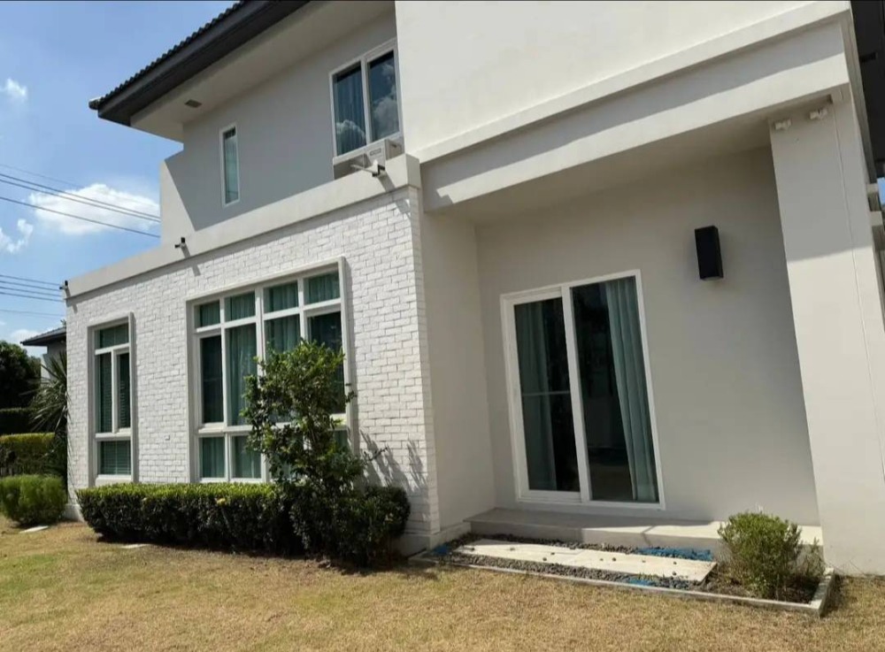 ให้เช่าบ้านนนทบุรี บางใหญ่ บางบัวทอง : ให้เช่าบ้านเดี่ยว 2 ชั้น แปลงมุม ที่ มัณฑนา เวสต์เกต 4 ห้องนอน เฟอร์นิเจอร์ครบ ตกแต่งทั้งหลัง ใกล้เซนทรัลเวสต์เกต พร้อมเข้าอยู่