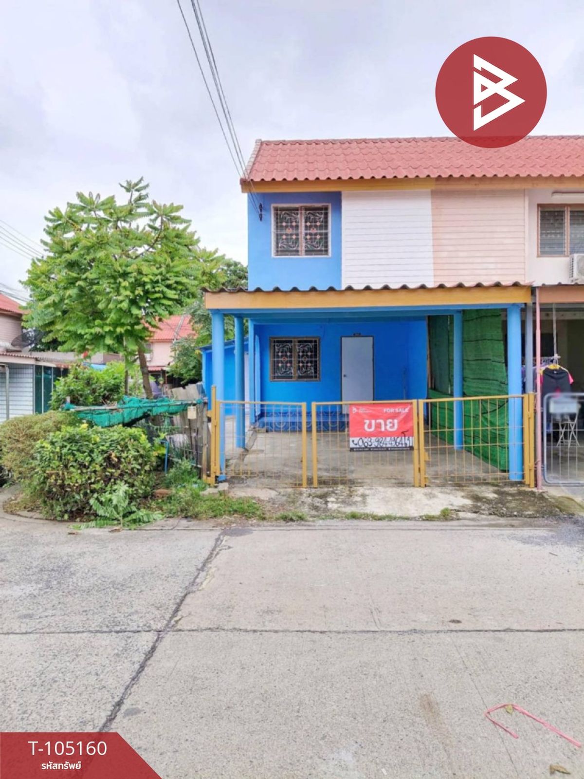 For SaleTownhomeChachoengsao : Townhouse for sale Eua Arthorn Saen Phudas Village, Ban Pho Chachoengsao