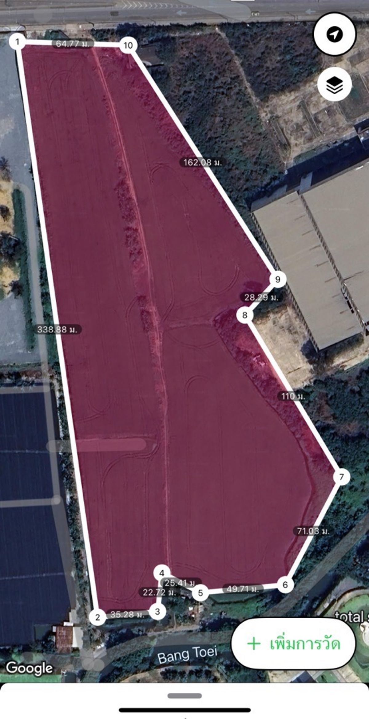 ขายที่ดินพุทธมณฑล ศาลายา : ที่ดินเปล่า ตรงข้ามเซ็นทรัลศาลายา ติดถนนบรมราชชนนี  ฝั่งขาออกจากกรุงเทพ