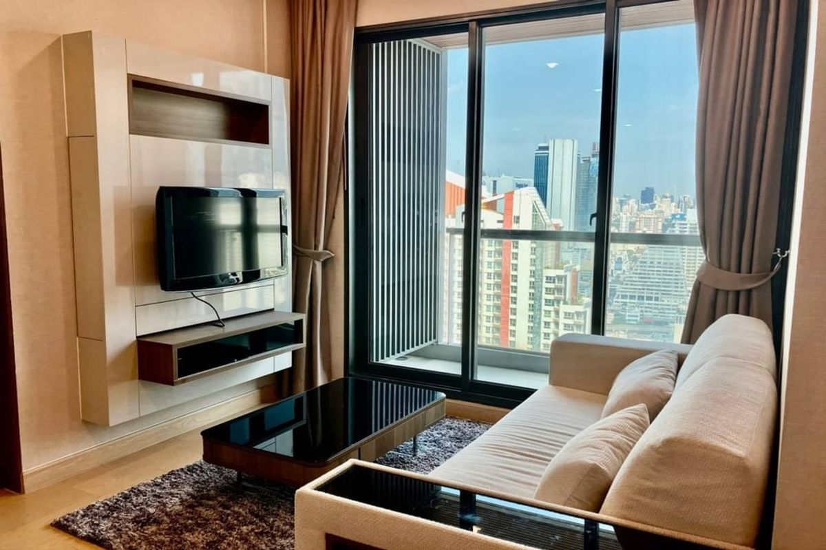 ให้เช่าคอนโดสาทร นราธิวาส : For Rent !! The Address Sathorn 1Bed 46.5Sq.m @28,000 Thb