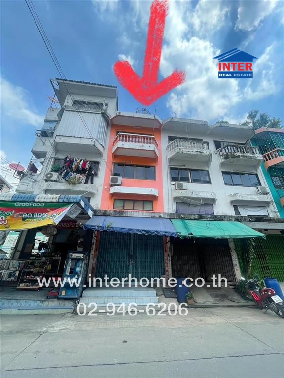 For SaleShop HouseRama 2, Bang Khun Thian : Commercial building 3.5, floor 20 sq.w., Mang Rai Saen Suk Village Soi Sakae Ngam 35/3 Rama 2 Road, Bang Khun Thian-Chang Thale Road Bang Khun Thian District Bangkok