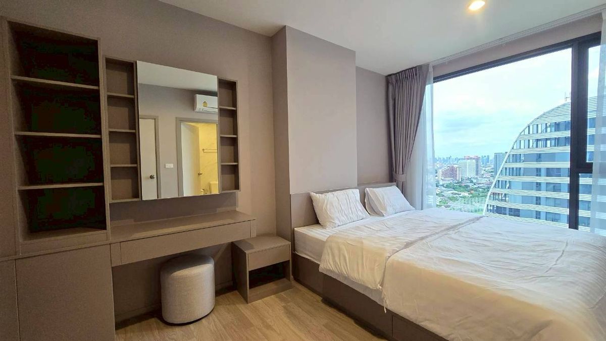 For RentCondoBangna, Bearing, Lasalle : NEW ROOM I 1 Bedroom 37sqm @IDEO MOBI SUKHUMVIT EASTPOINT @BTS bangna 18,000 Per Month