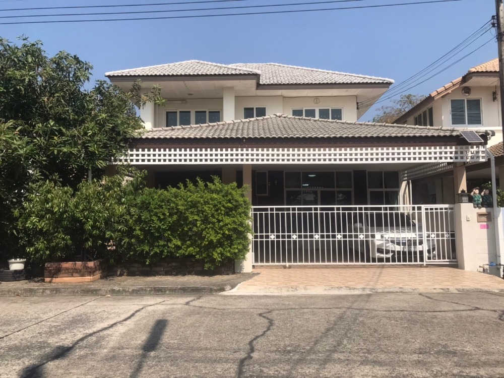 For SaleHousePathum Thani,Rangsit, Thammasat : 2-storey detached house, Waen Yot 3 Lam Luk Ka project - good location, near the BTS Green Line