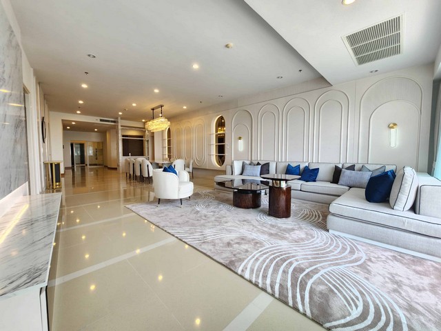 For RentCondoRama3 (Riverside),Satupadit : 4 bedroom penthouse for rent & sale at Supalai Prima Riva Rama 3-Narathiwas