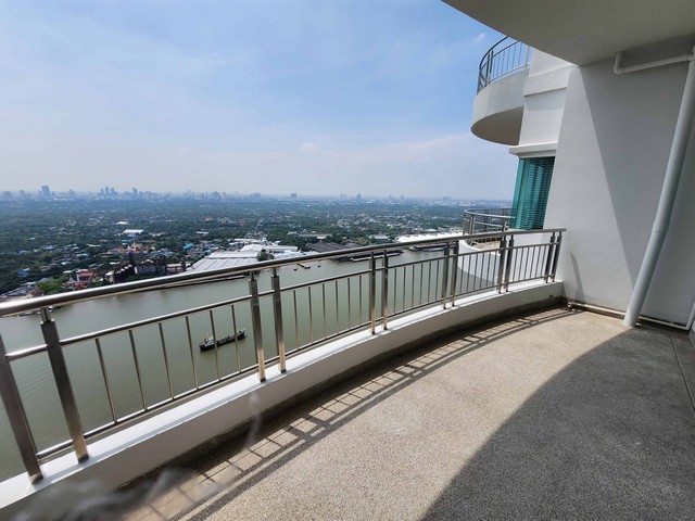 For RentCondoRama3 (Riverside),Satupadit : 4 bedroom penthouse for rent & sale at Supalai Prima Riva Rama 3-Narathiwas