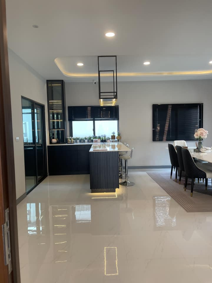 For RentHouseBangna, Bearing, Lasalle : K-6205 Urgent for rent! The City Bangna, new project, beautiful house, good location, next to Mega Bangna