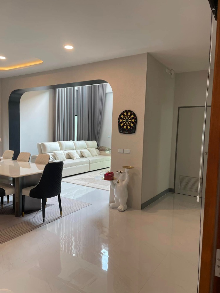 For RentHouseBangna, Bearing, Lasalle : K-6205 Urgent for rent! The City Bangna, new project, beautiful house, good location, next to Mega Bangna