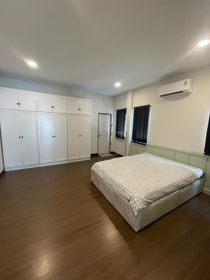 For RentHouseBangna, Bearing, Lasalle : K-6205 Urgent for rent! The City Bangna, new project, beautiful house, good location, next to Mega Bangna