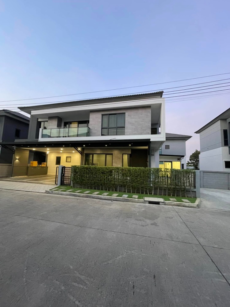 For RentHouseBangna, Bearing, Lasalle : K-6205 Urgent for rent! The City Bangna, new project, beautiful house, good location, next to Mega Bangna