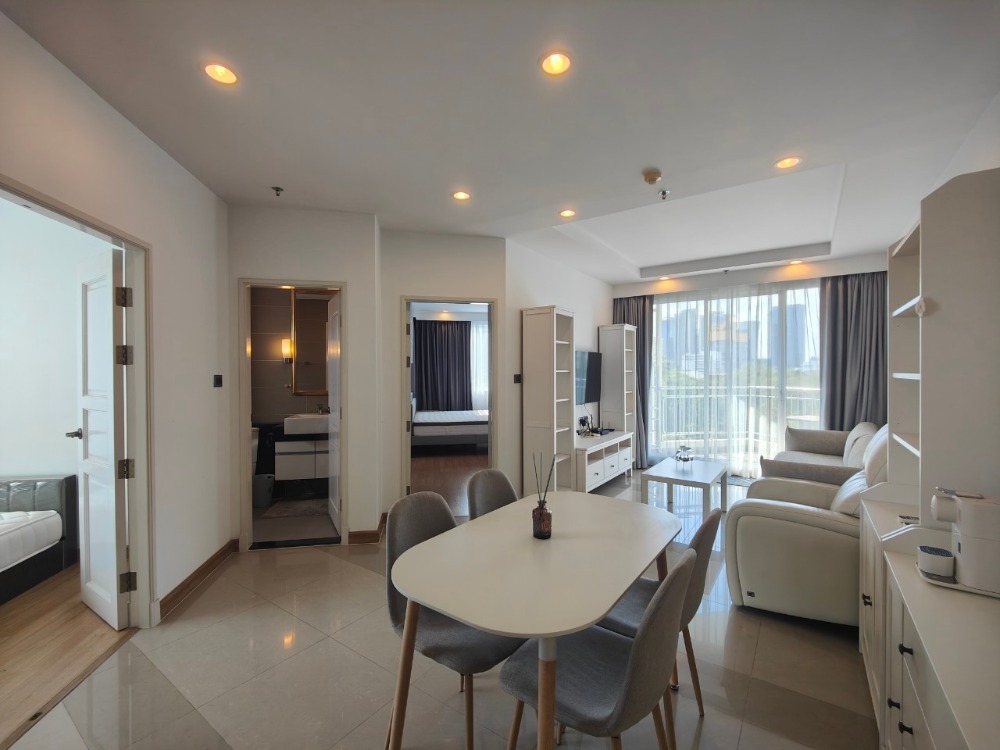 For RentCondoRama9, Petchburi, RCA : For rent Supalai Wellington minimalist spacious two bedroom