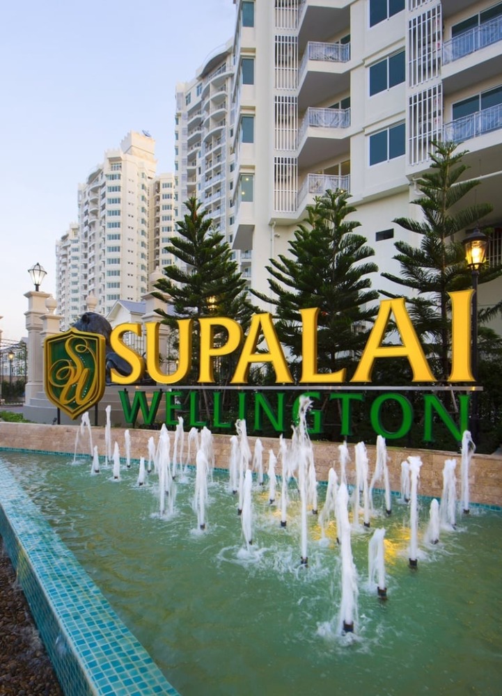 For RentCondoRama9, Petchburi, RCA : For rent Supalai Wellington minimalist spacious two bedroom