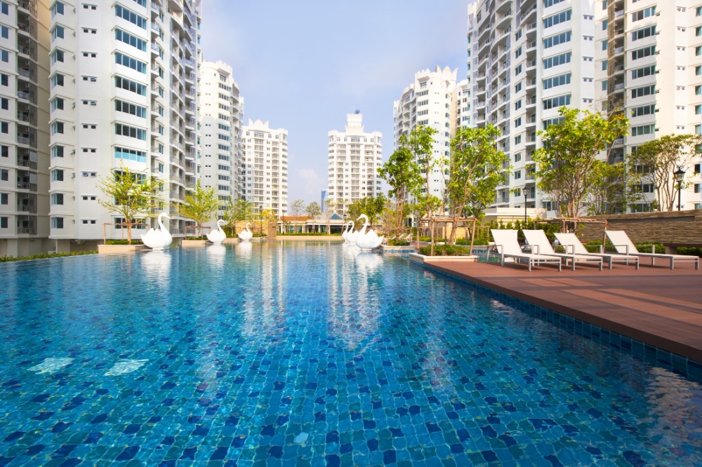 For RentCondoRama9, Petchburi, RCA : For rent Supalai Wellington minimalist spacious two bedroom