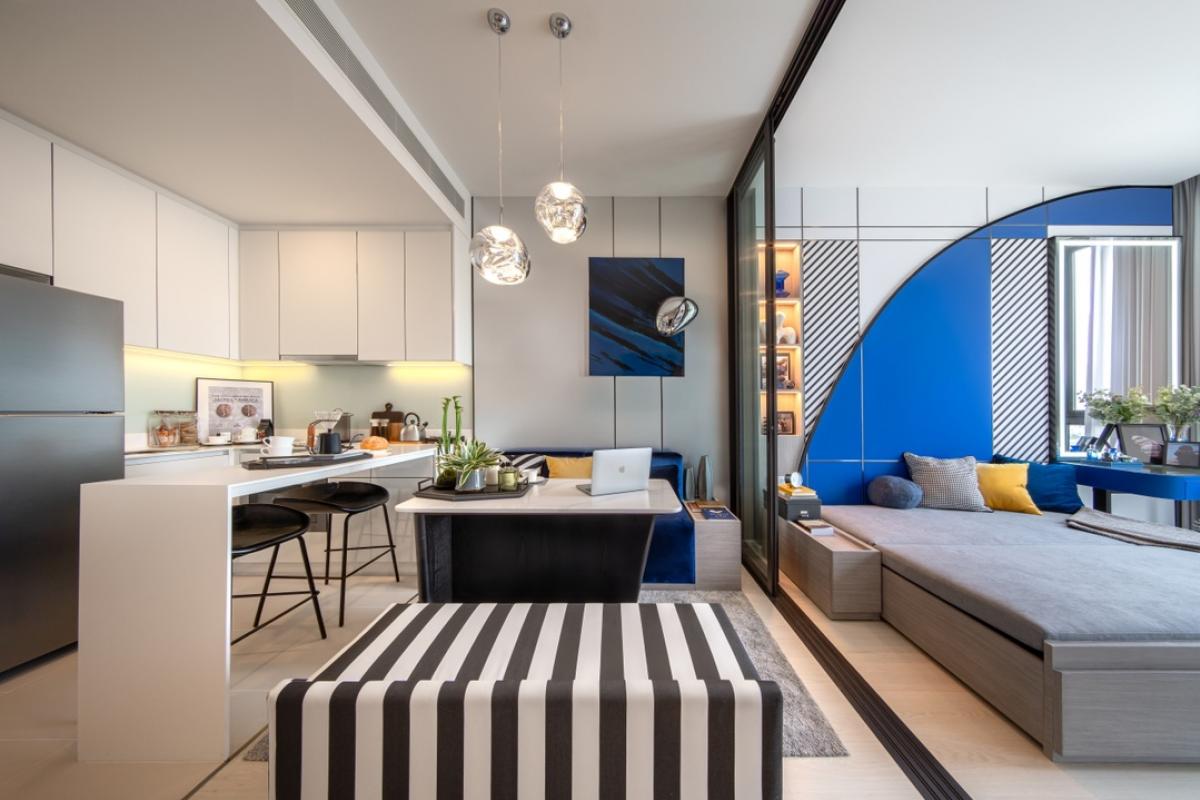 ขายคอนโดเกษตรศาสตร์ รัชโยธิน : 🤩🔥 Mazarine รัชโยธิน - 1bed Flexi 41.64 Sq.m. High floor เพียง 6 ล้านกว่า 0𝟔𝟒-𝟕𝟗𝟒𝟒𝟐𝟔𝟑(คุณน้ำ)