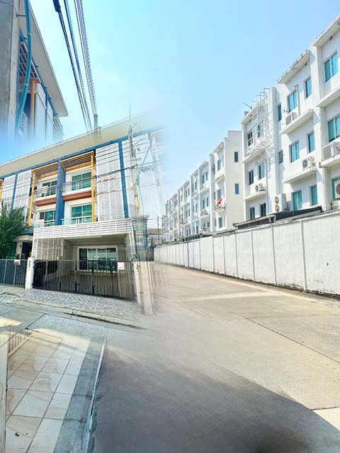 For RentTownhomeVipawadee, Don Mueang, Lak Si : MRT LakSi 3-storey Vibhavadi Chaengwattana townhouse 3bed 3bath Harrow Inter School Bangkok 3.6km