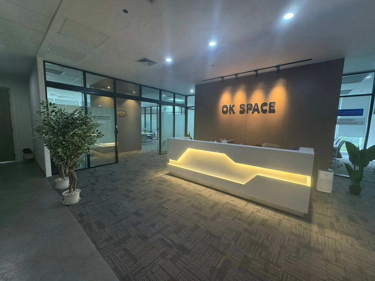 For RentOfficeRamkhamhaeng, Hua Mak : Office space for rent, Major Tower Building, Rama 9 - Ramkhamhaeng, near Airport Link Ramkhamhaeng, 5th floor, area 95 sq m., monthly rent 104,500 Baht*